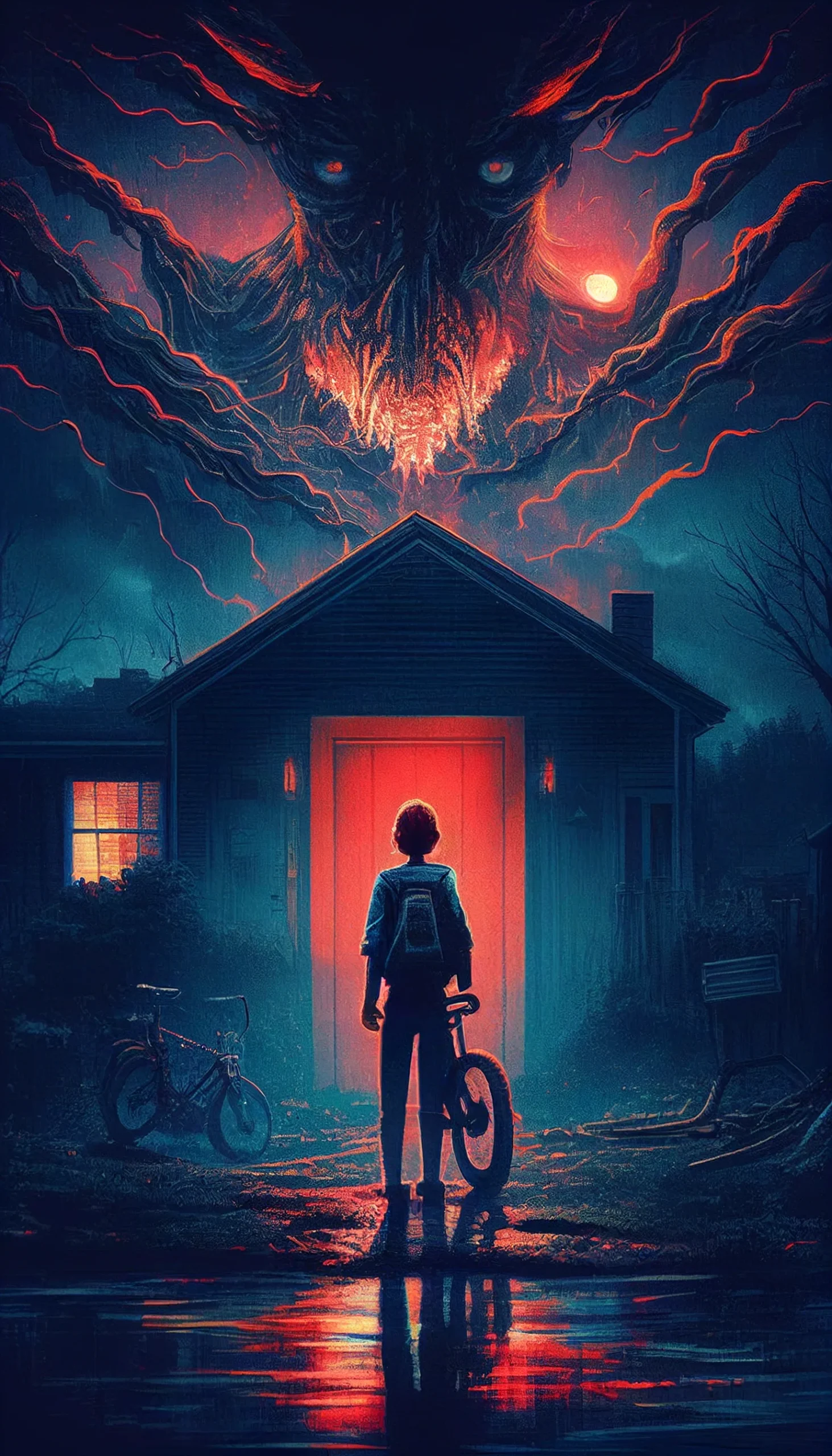 cute aesthetic stranger things wallpaper