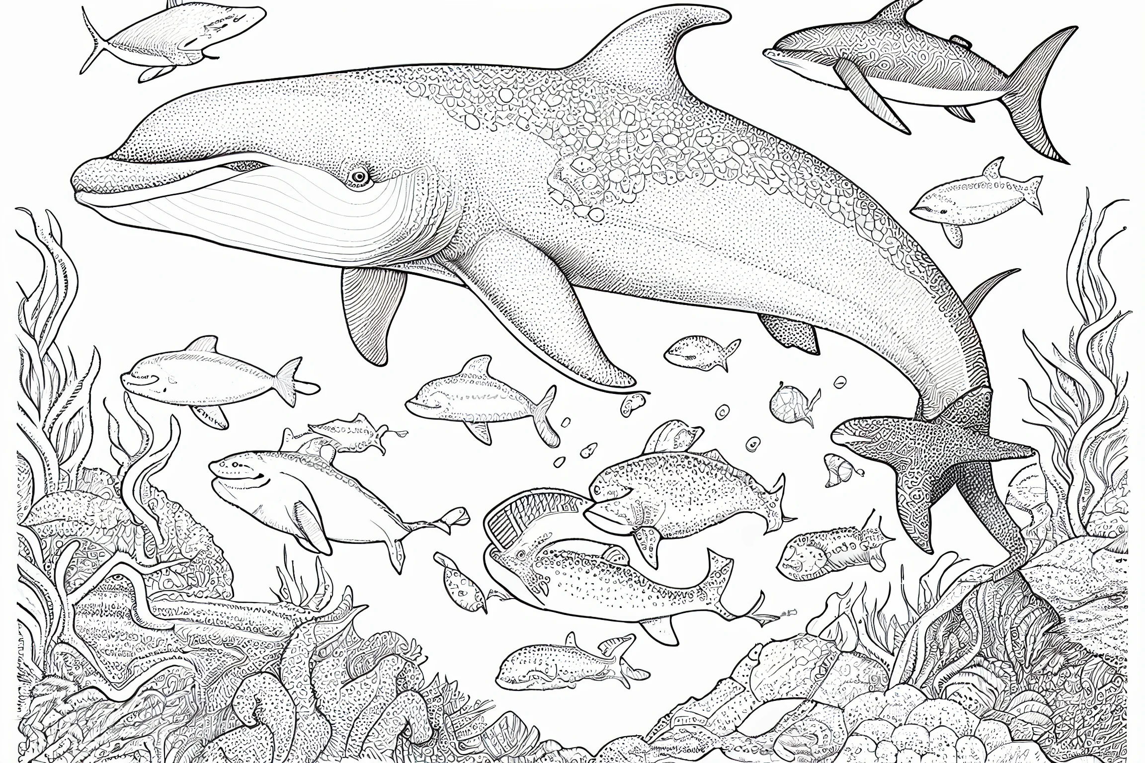 cute ocean coloring pages