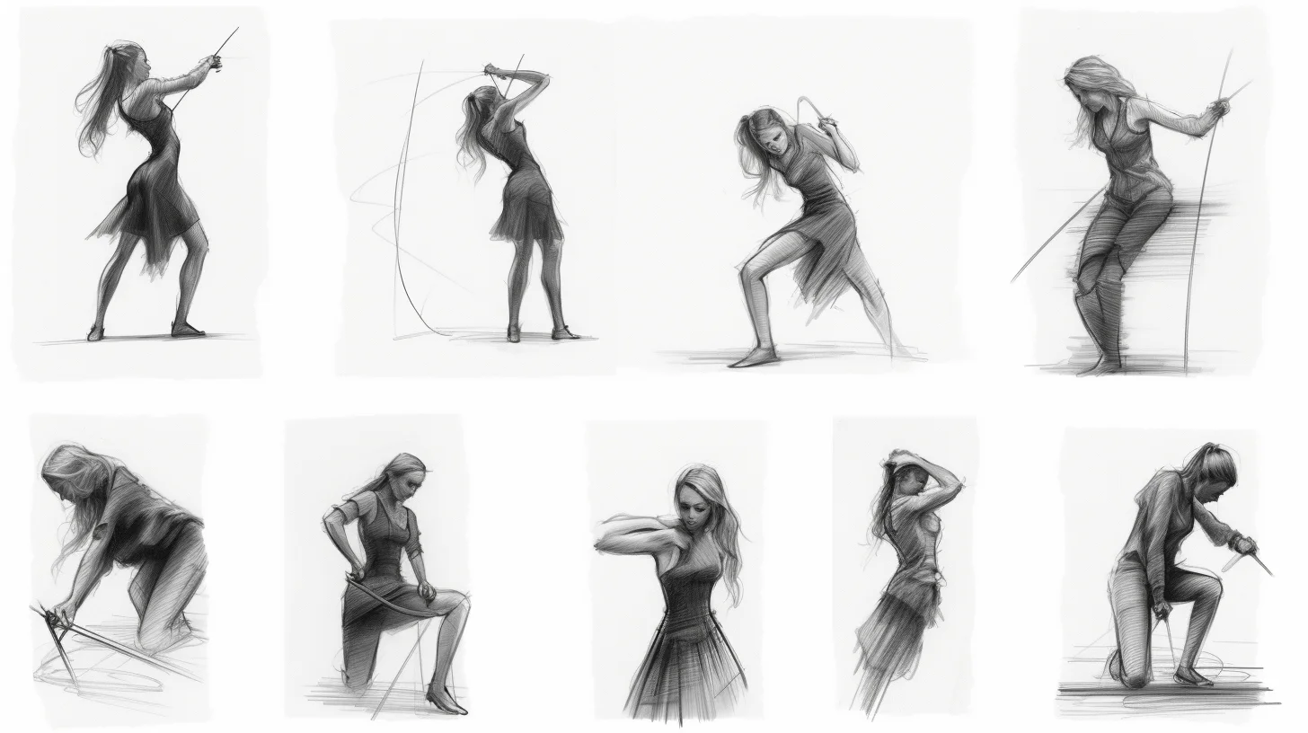female art reference poses