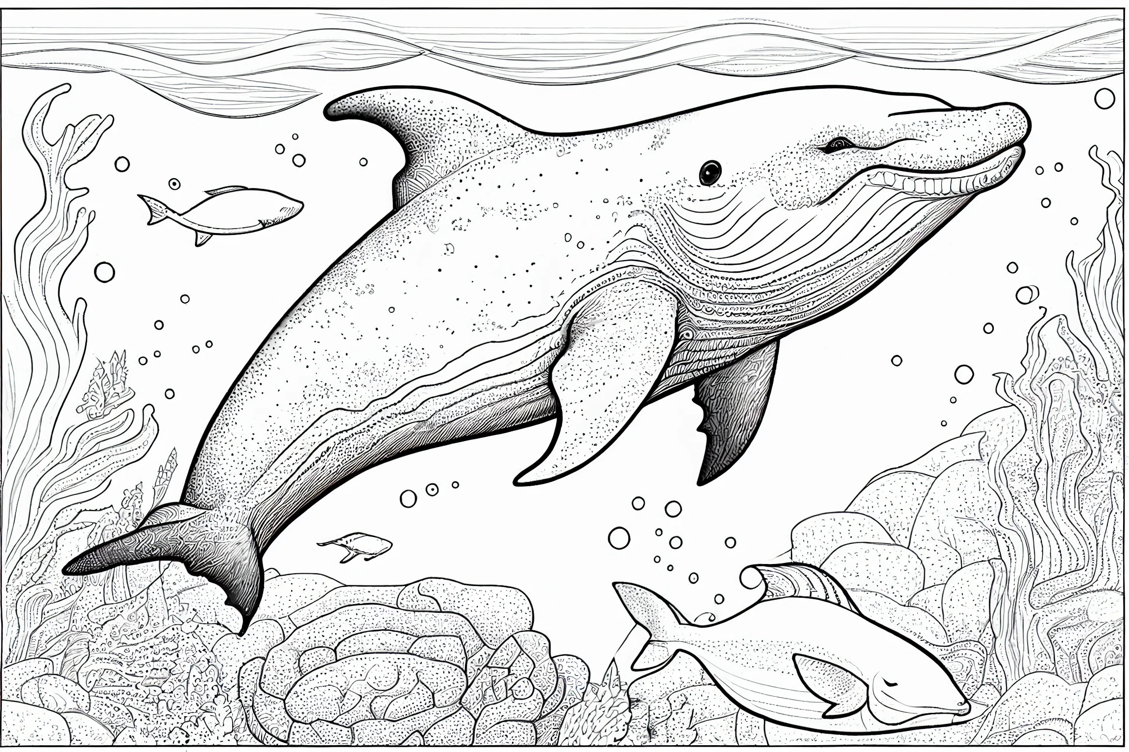 free printable sea life ocean animals coloring pages