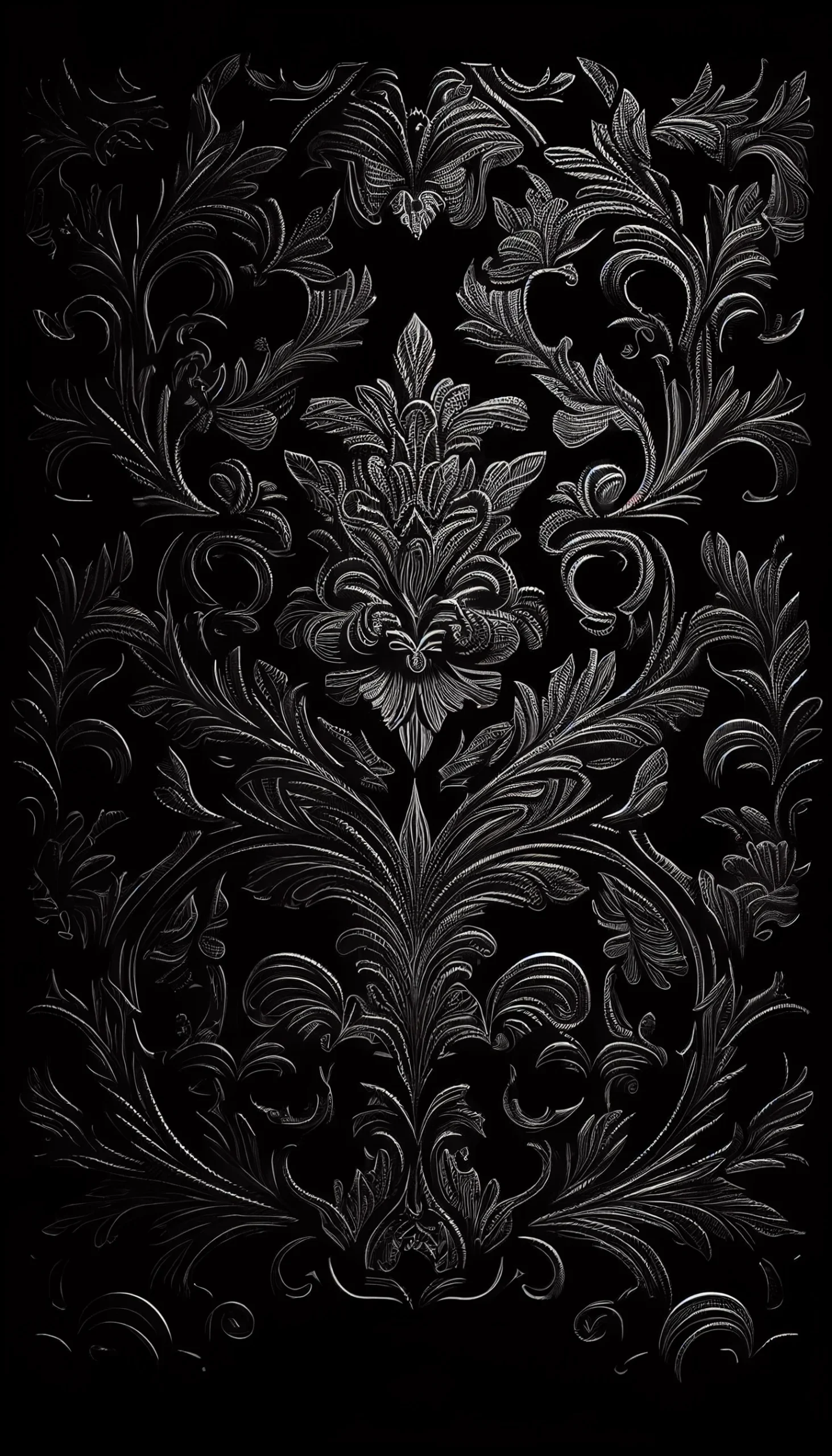 iPhone black wallpaper aesthetic