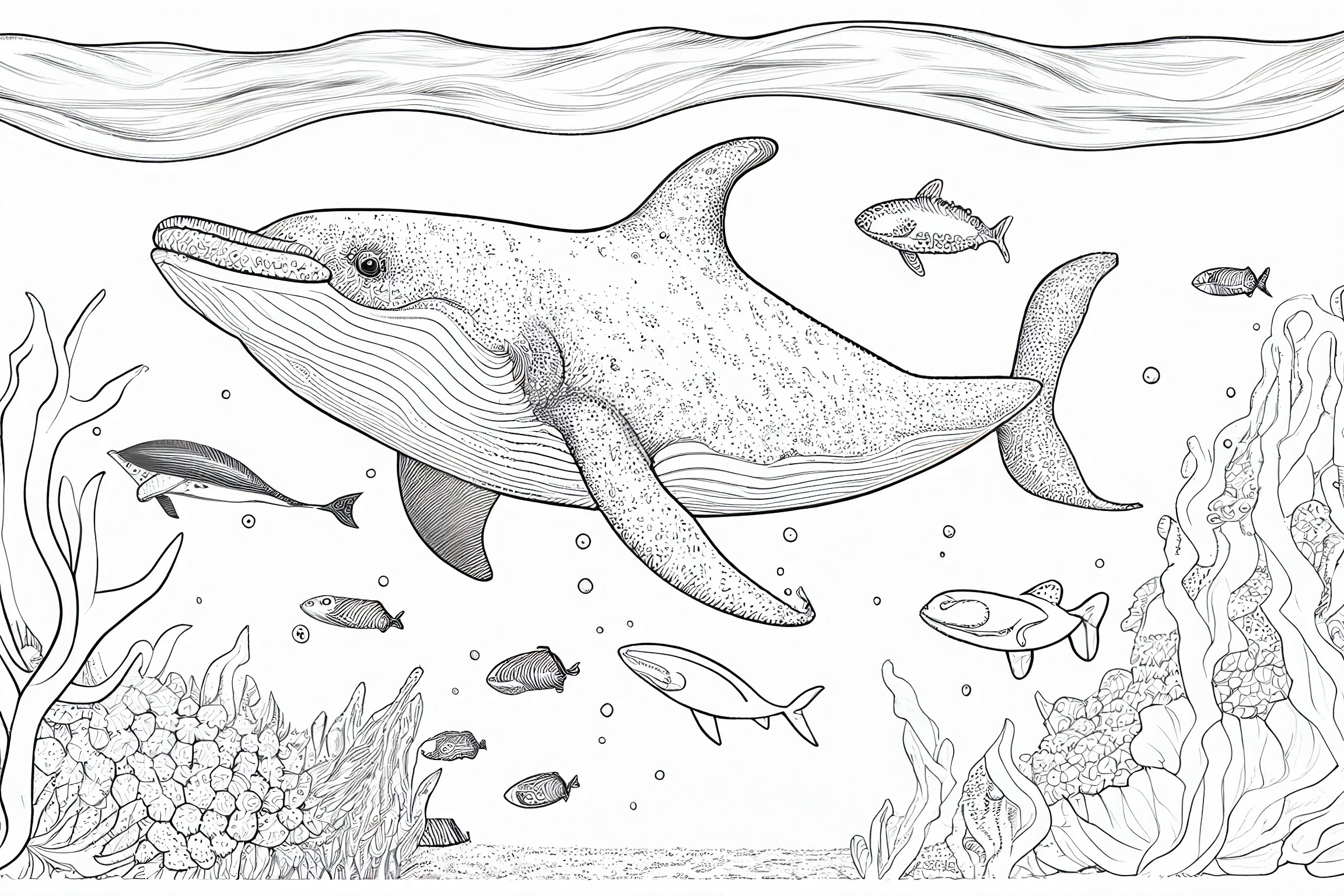 sea animal coloring pages printable free