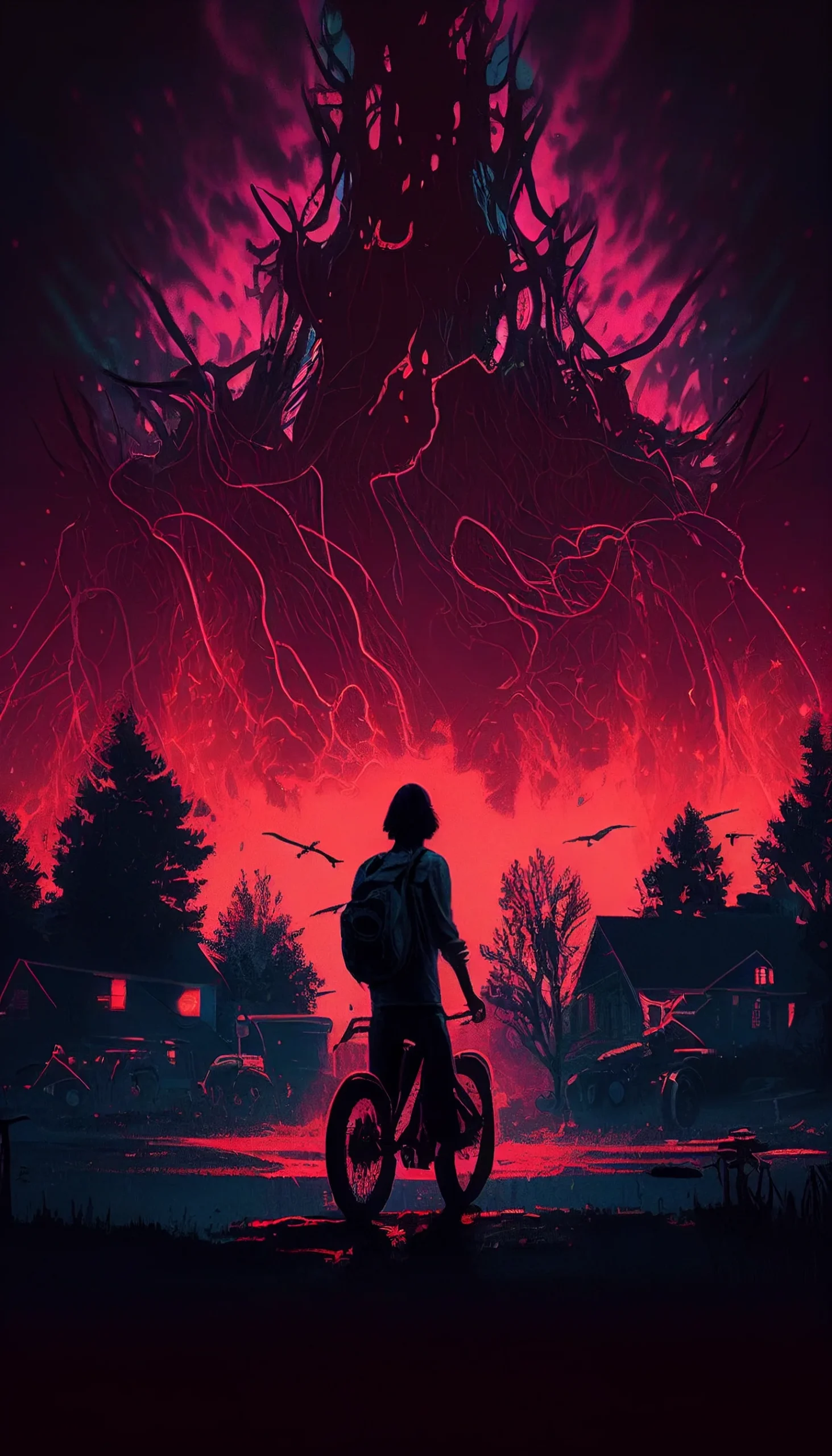 stranger things wallpaper 4k