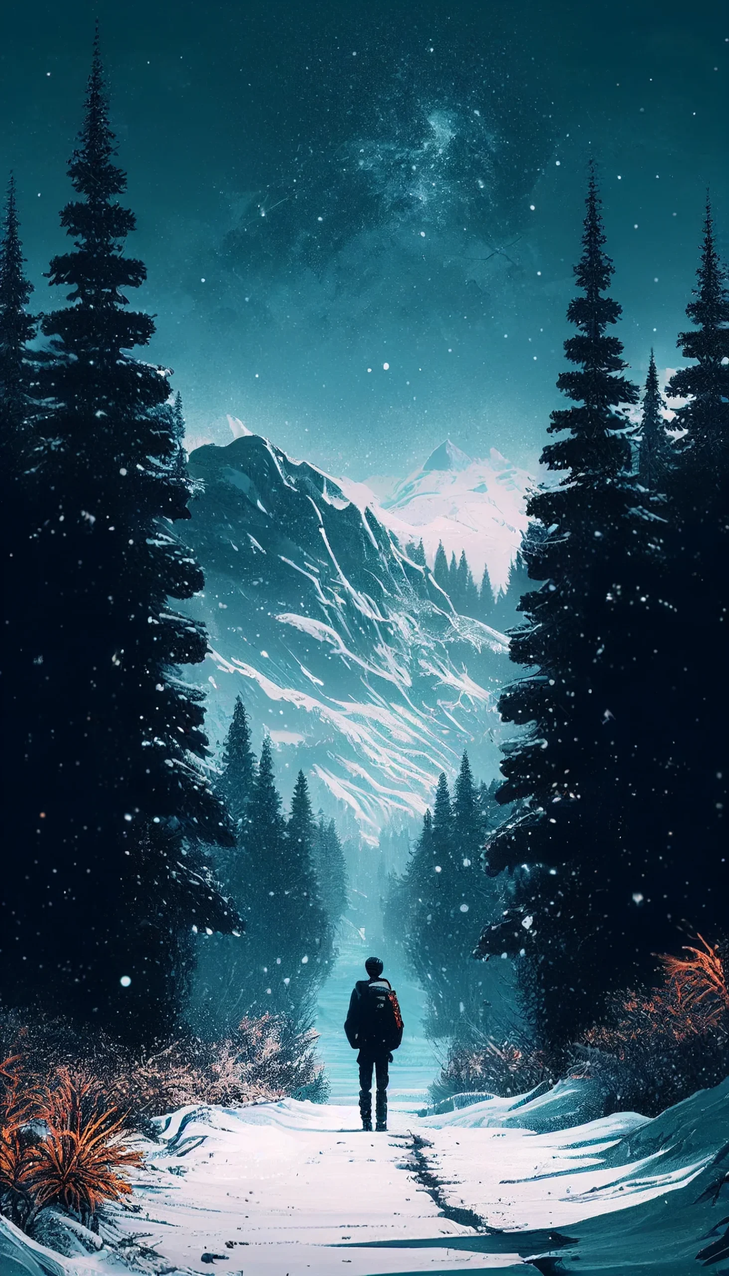 winter aesthetic wallpaper for iPhone