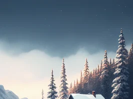 Winter Aesthetic iPhone Wallpapers with a Readable Lock Screen winter aesthetic wallpaper hd