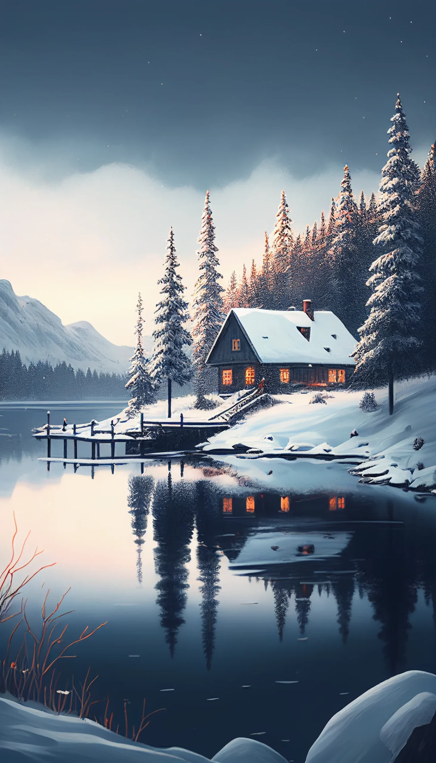 winter aesthetic wallpaper hd