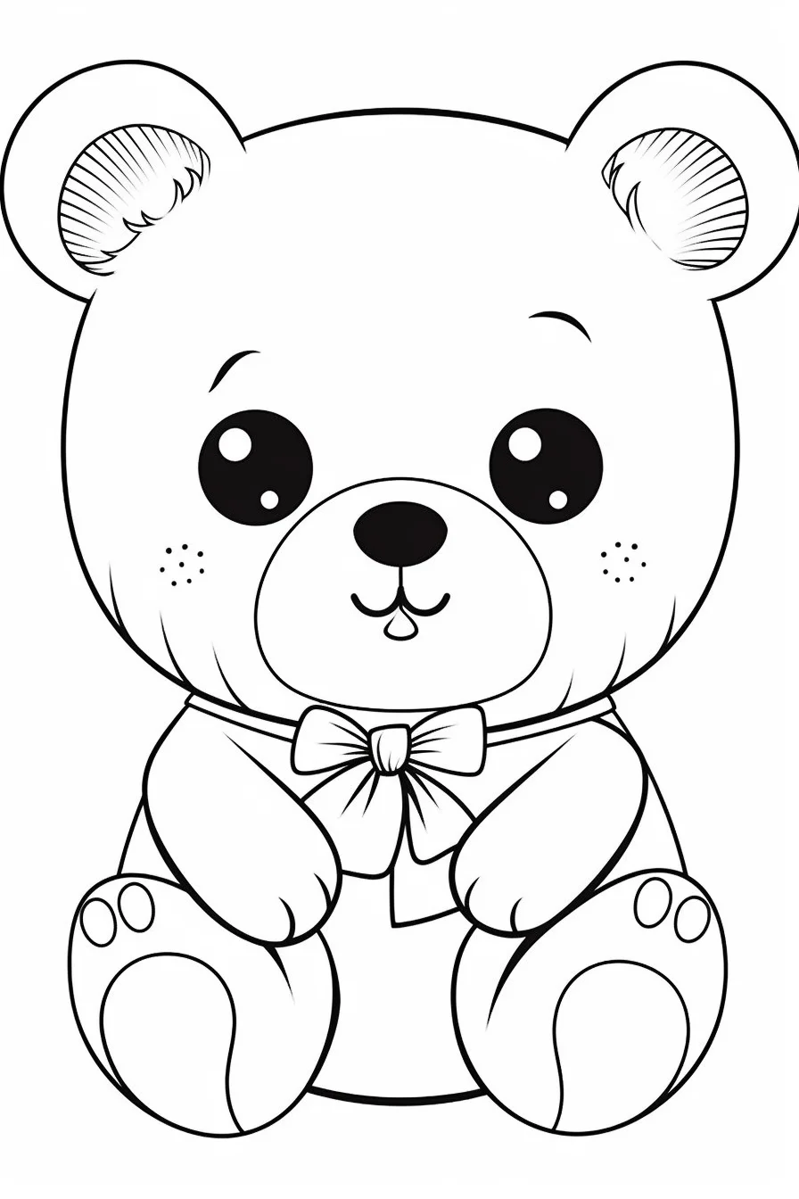 Brown Bear Coloring Pages
