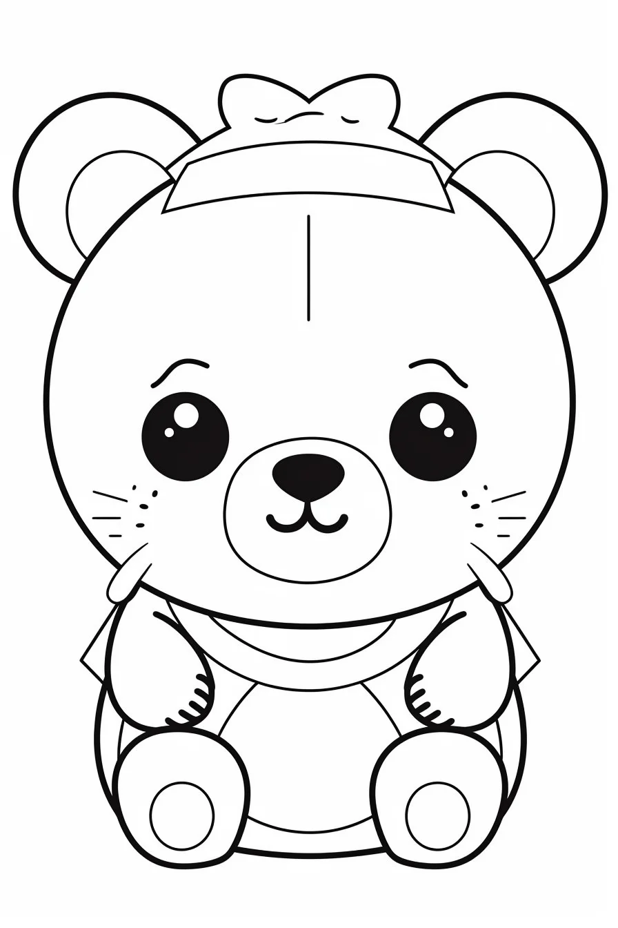Coloring Sheet Bear Coloring Pages