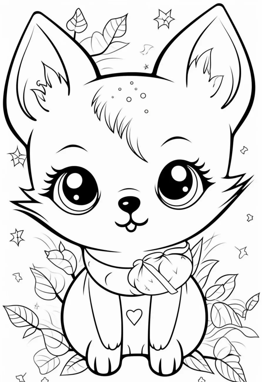 Cute Coloring Pages