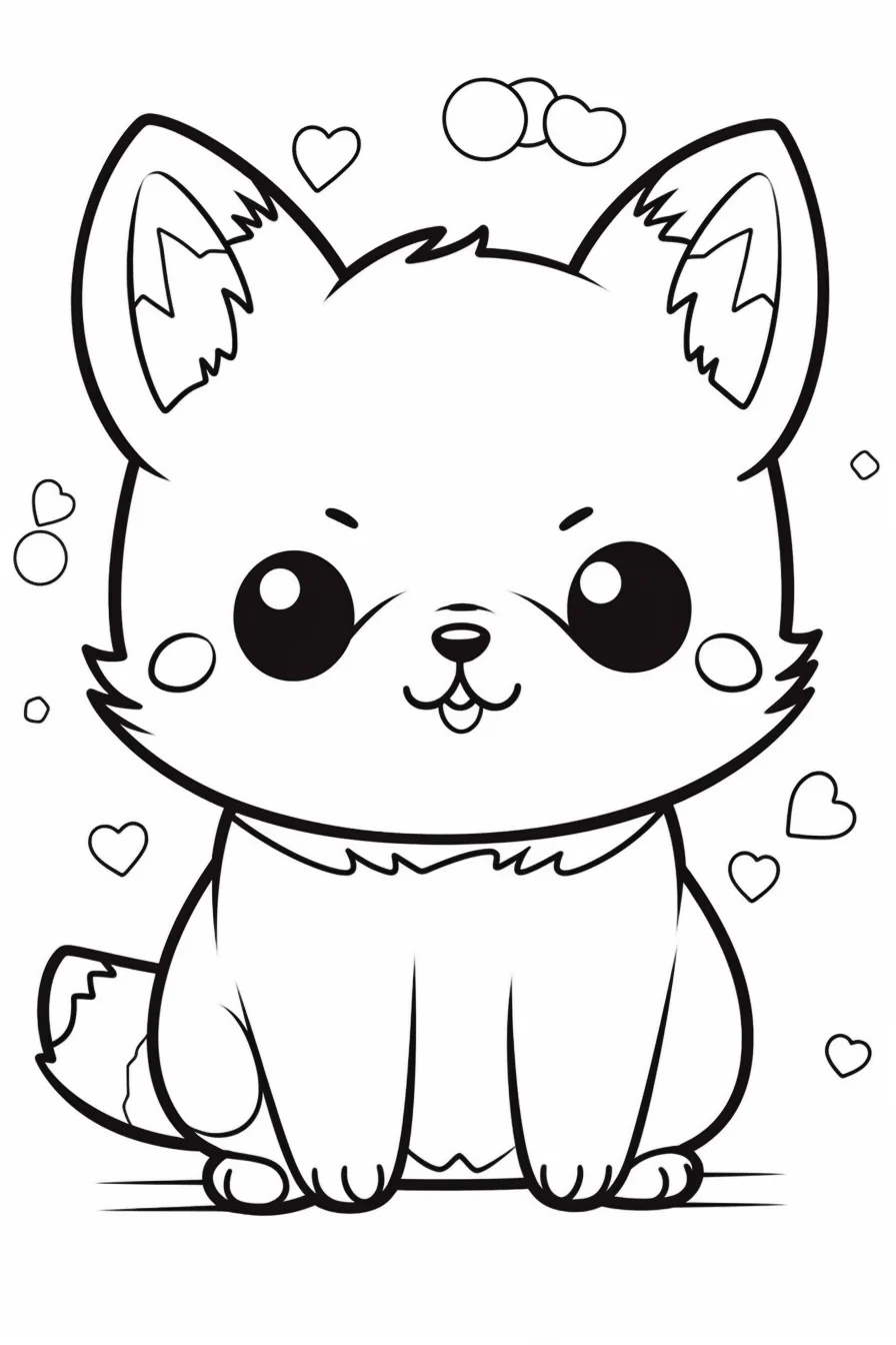 Cute Coloring Pages for Girls