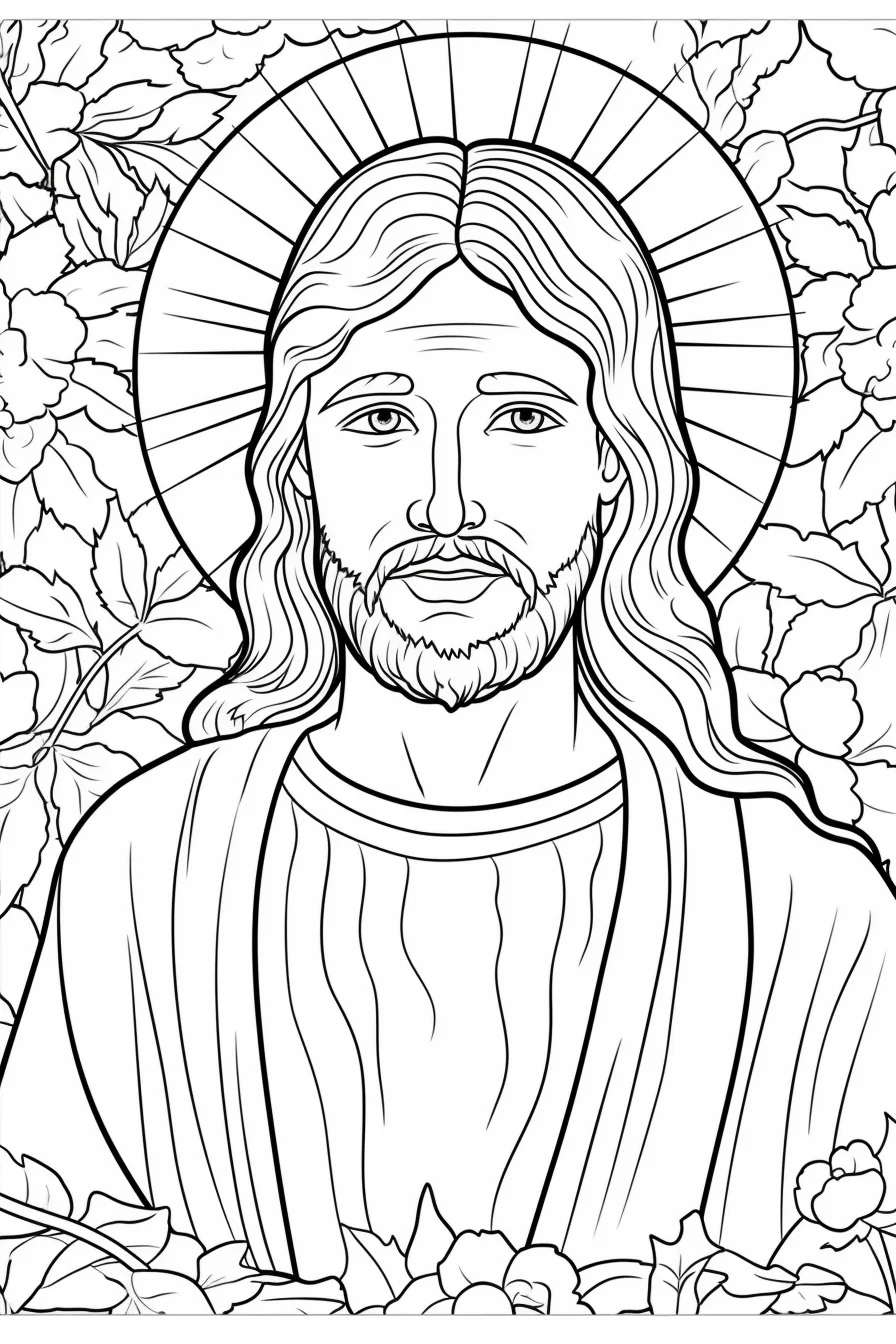 Jesus Free Coloring Pages Jesus Free Coloring Pages