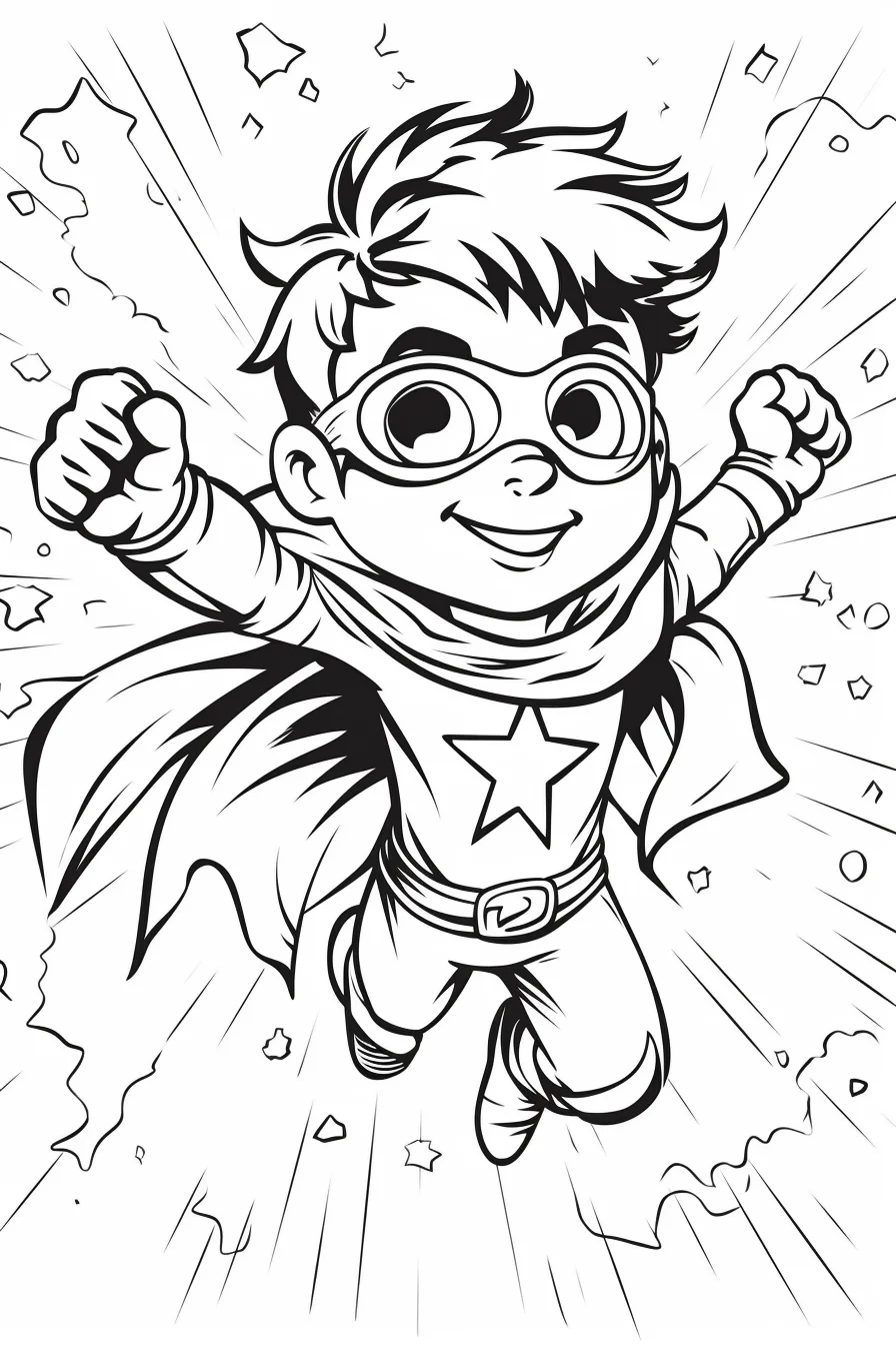 Printable Super Hero Coloring Pages Printable Super Hero Coloring Pages