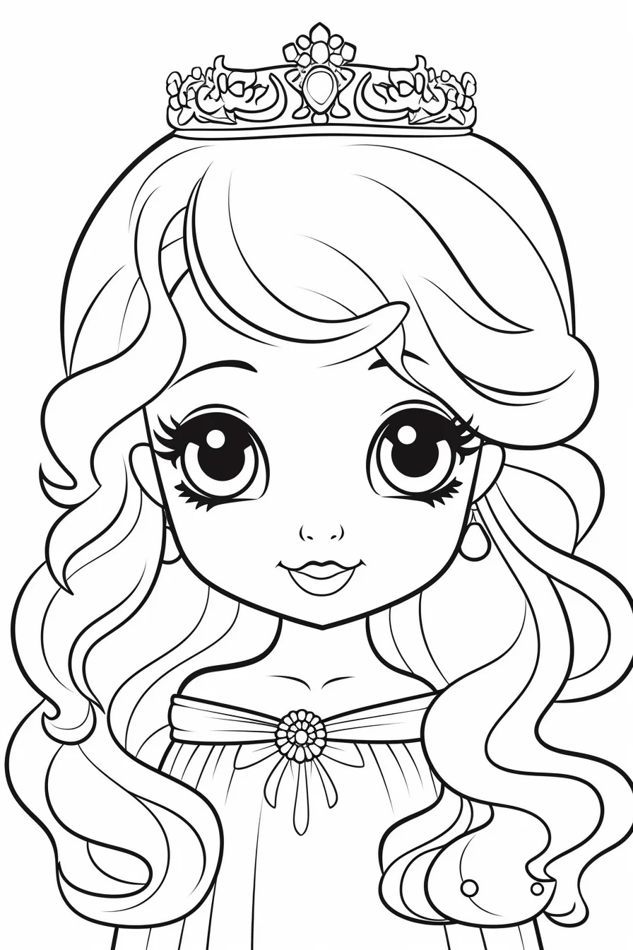 Princess coloring pages