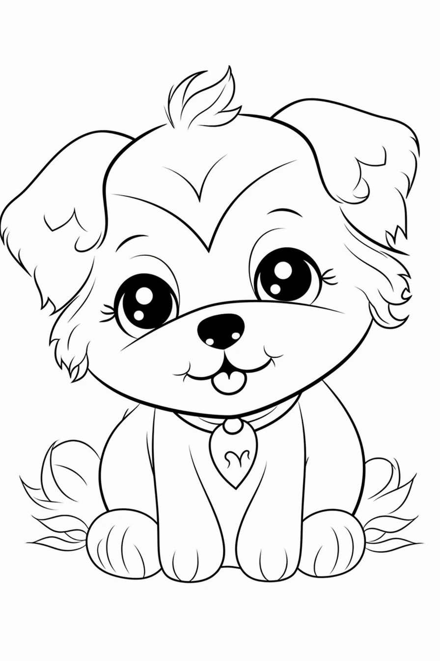 Coloring pages for kids animals easy