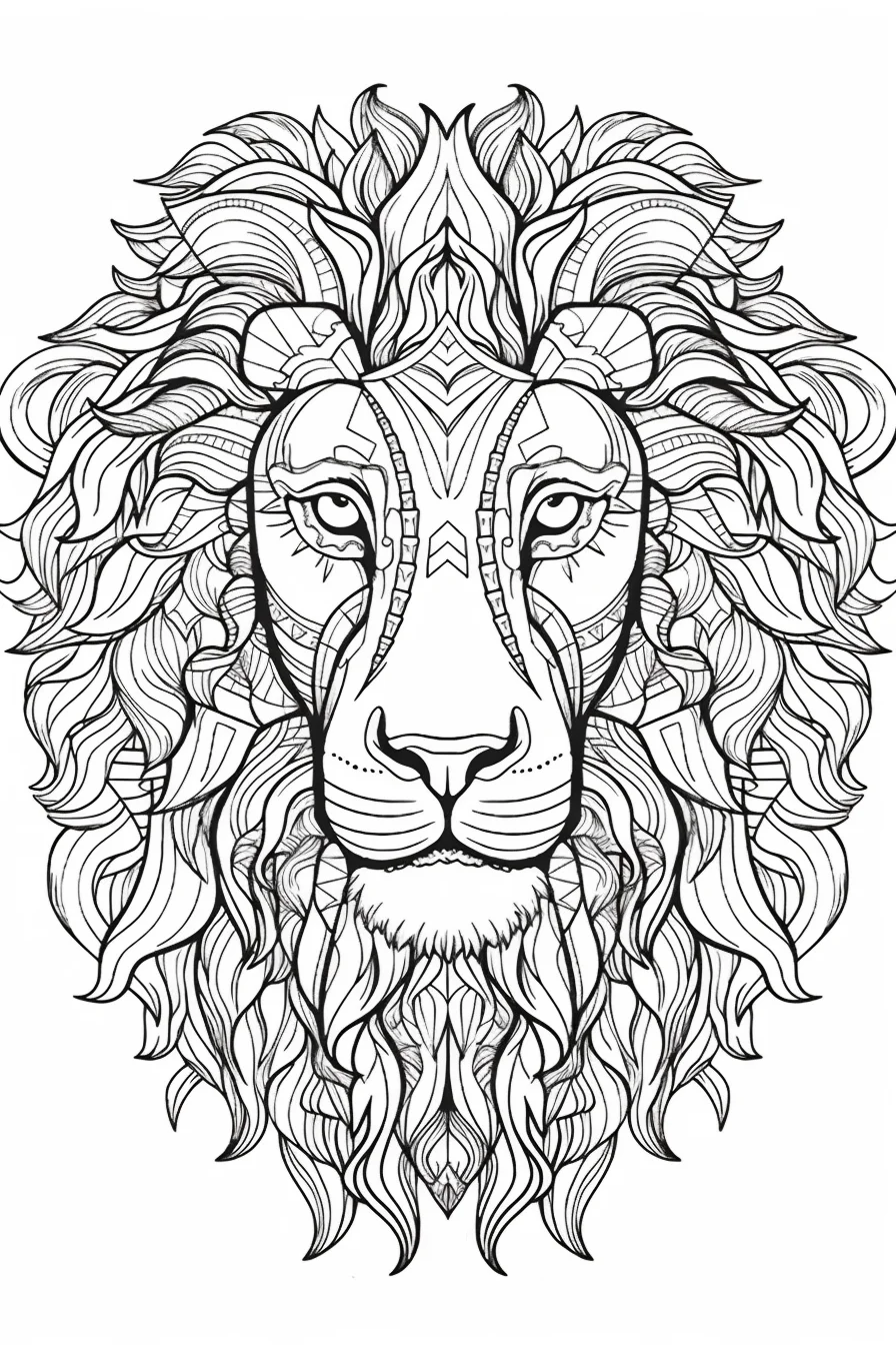 cool coloring pages for adults printable