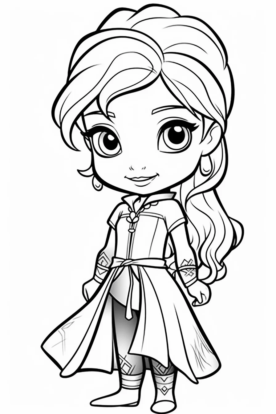 cuteelsa coloring pages printable free