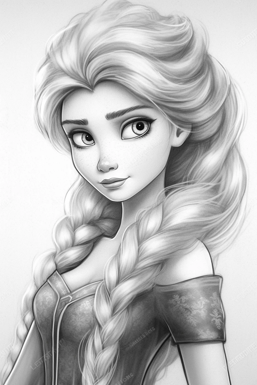 elsa coloring pages printable free