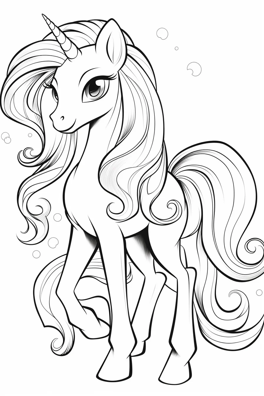 my little pony coloring pages for kids