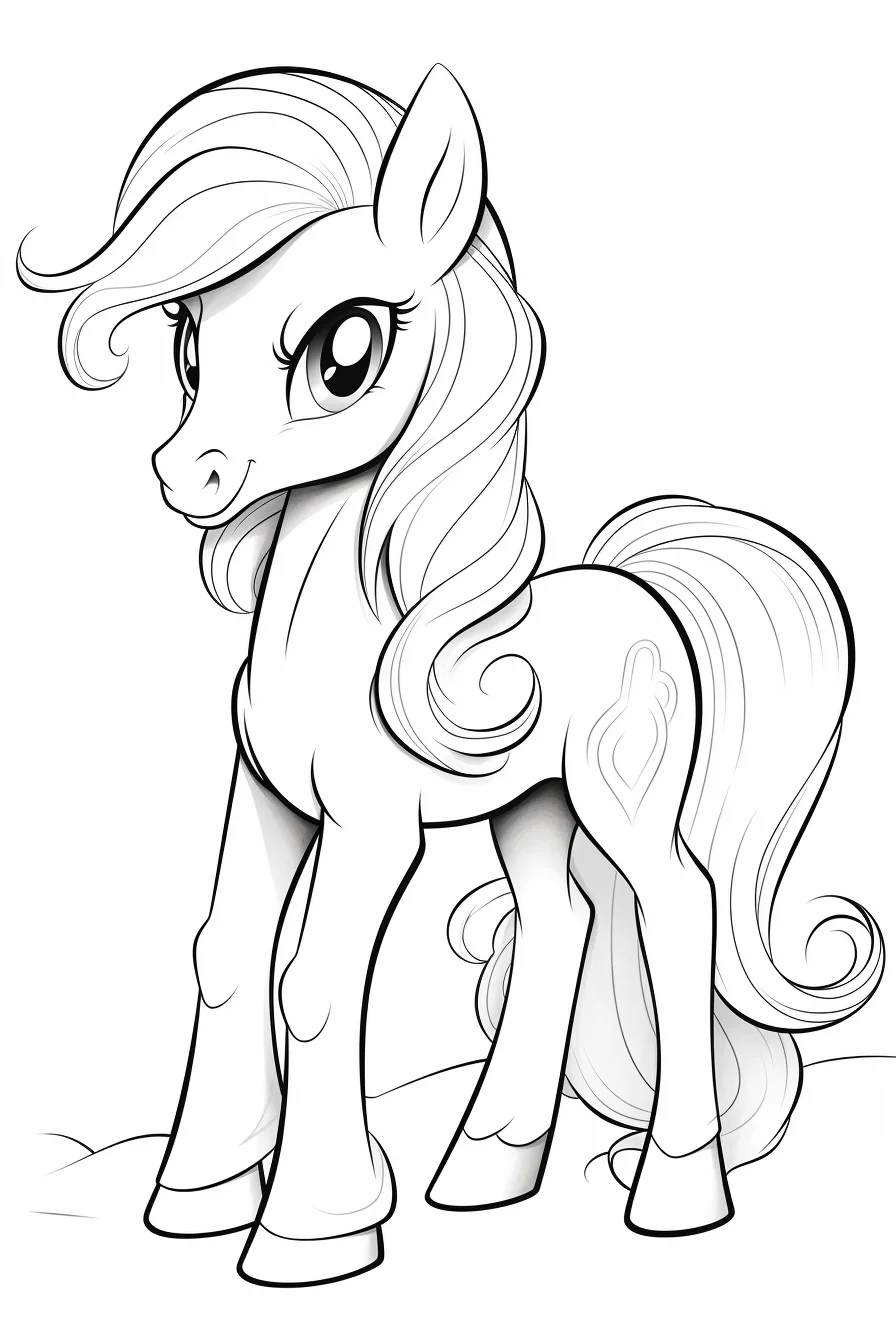my little pony coloring pages printable