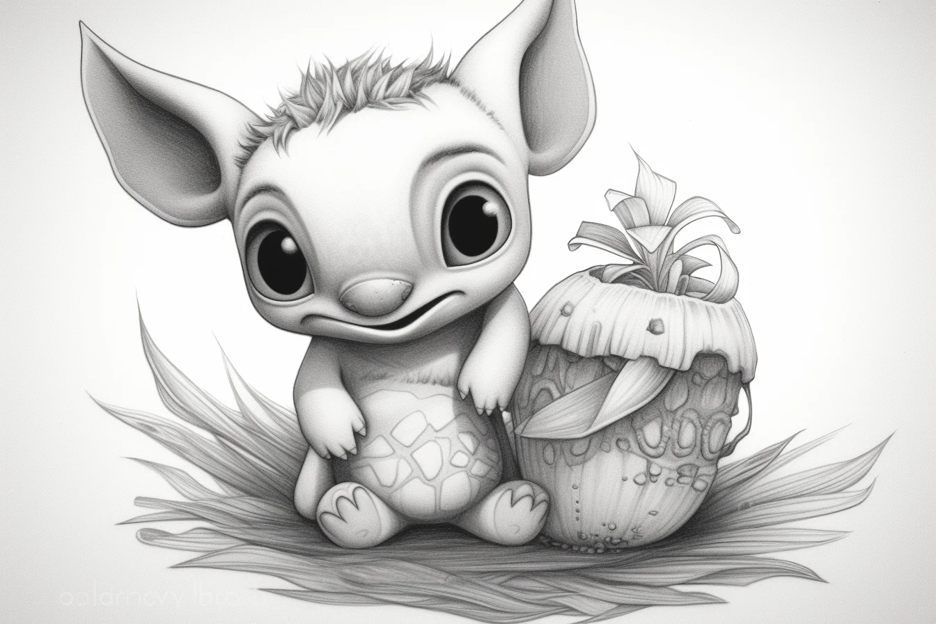 stitch coloring pages free printable