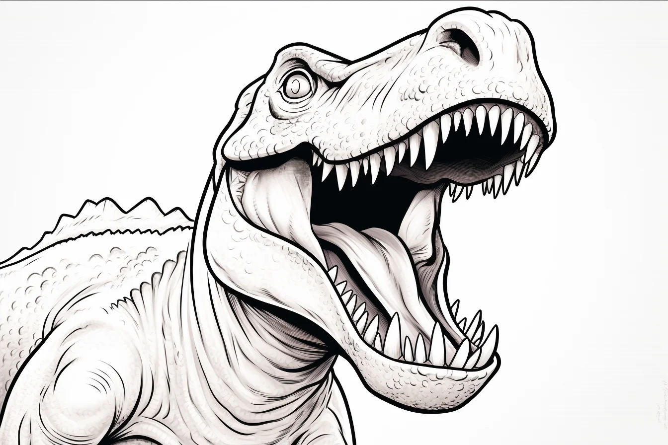 Dinosaur Coloring page