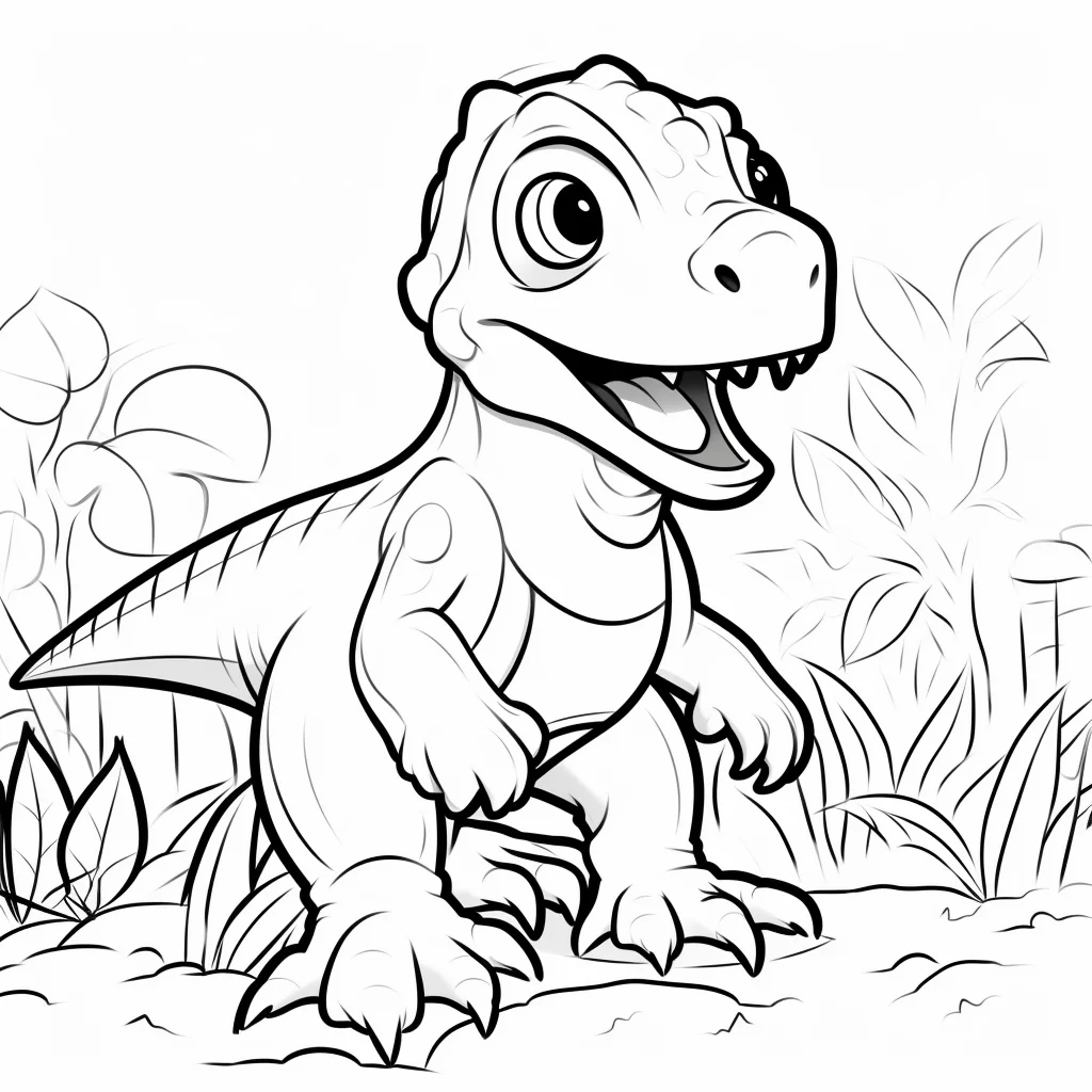Dinosaur Coloring pages printable