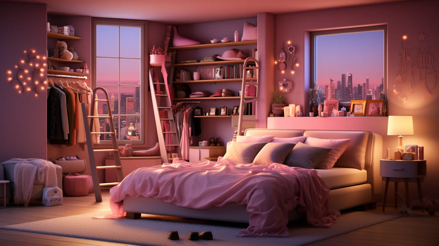barbie bedroom idea