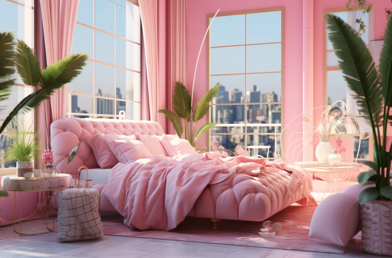 barbie girl bedroom idea