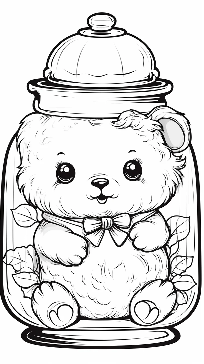 bear coloring pages for toddlers