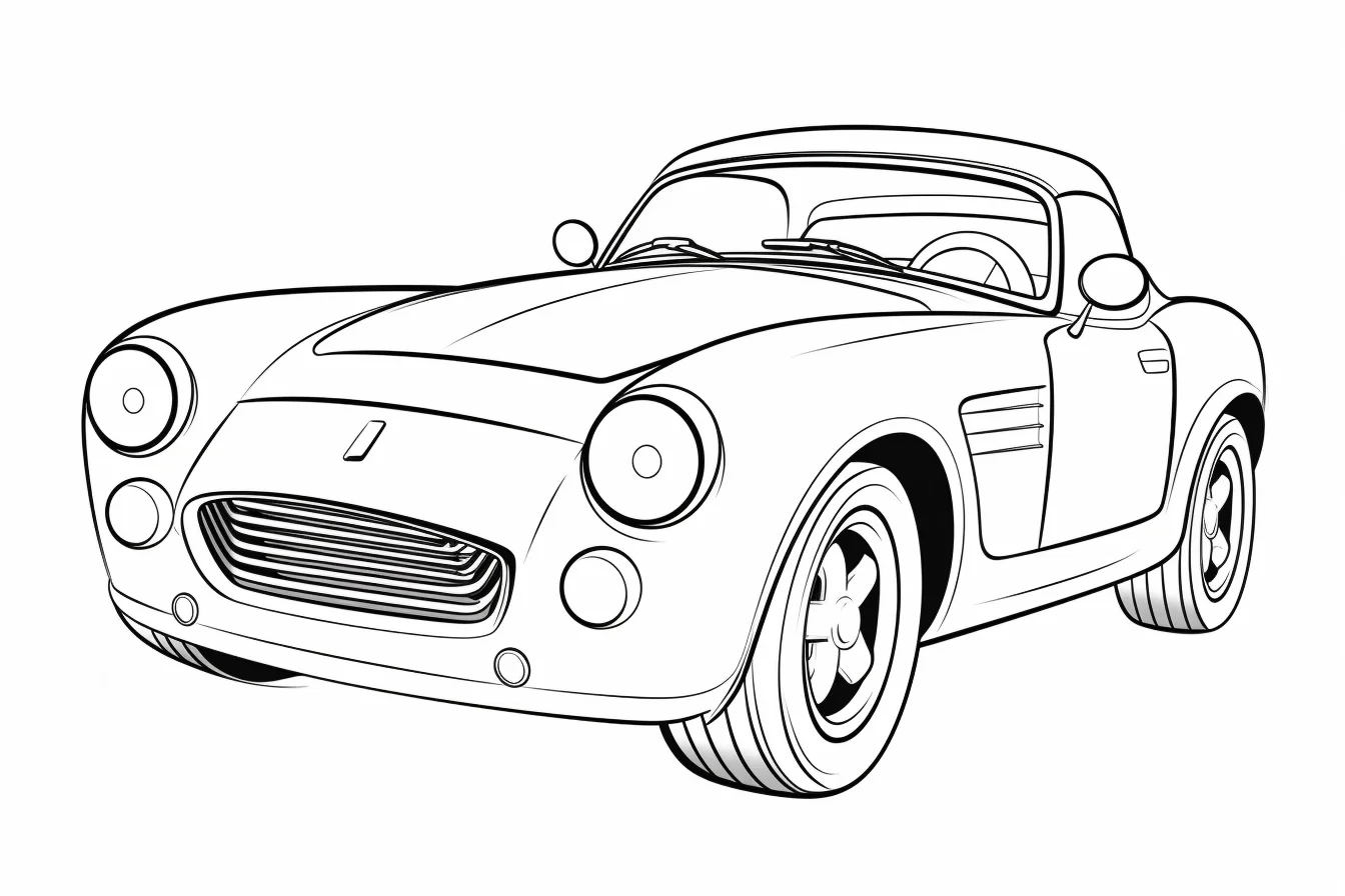 car coloring sheets free