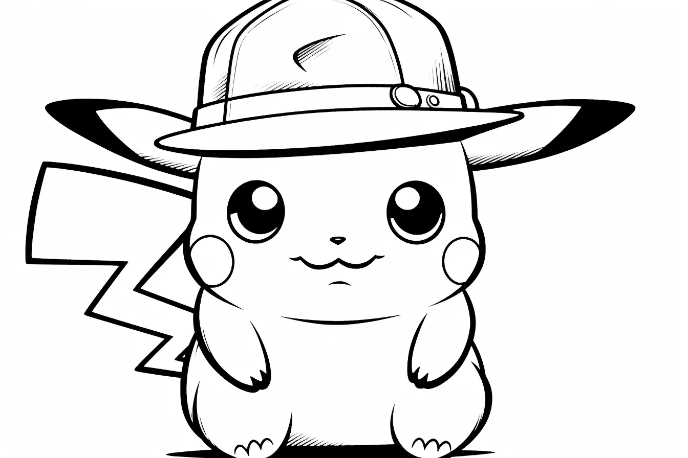 Pikachu Coloring Pages Game