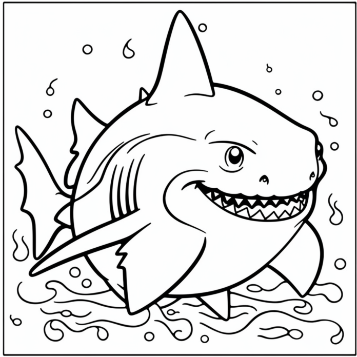 Discover Exciting Free Printable Shark Coloring Pages for Kids