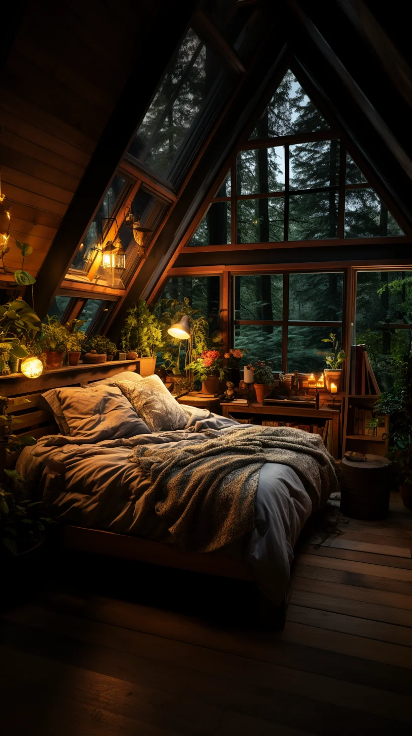 dark cottagecore bedroom aesthetic