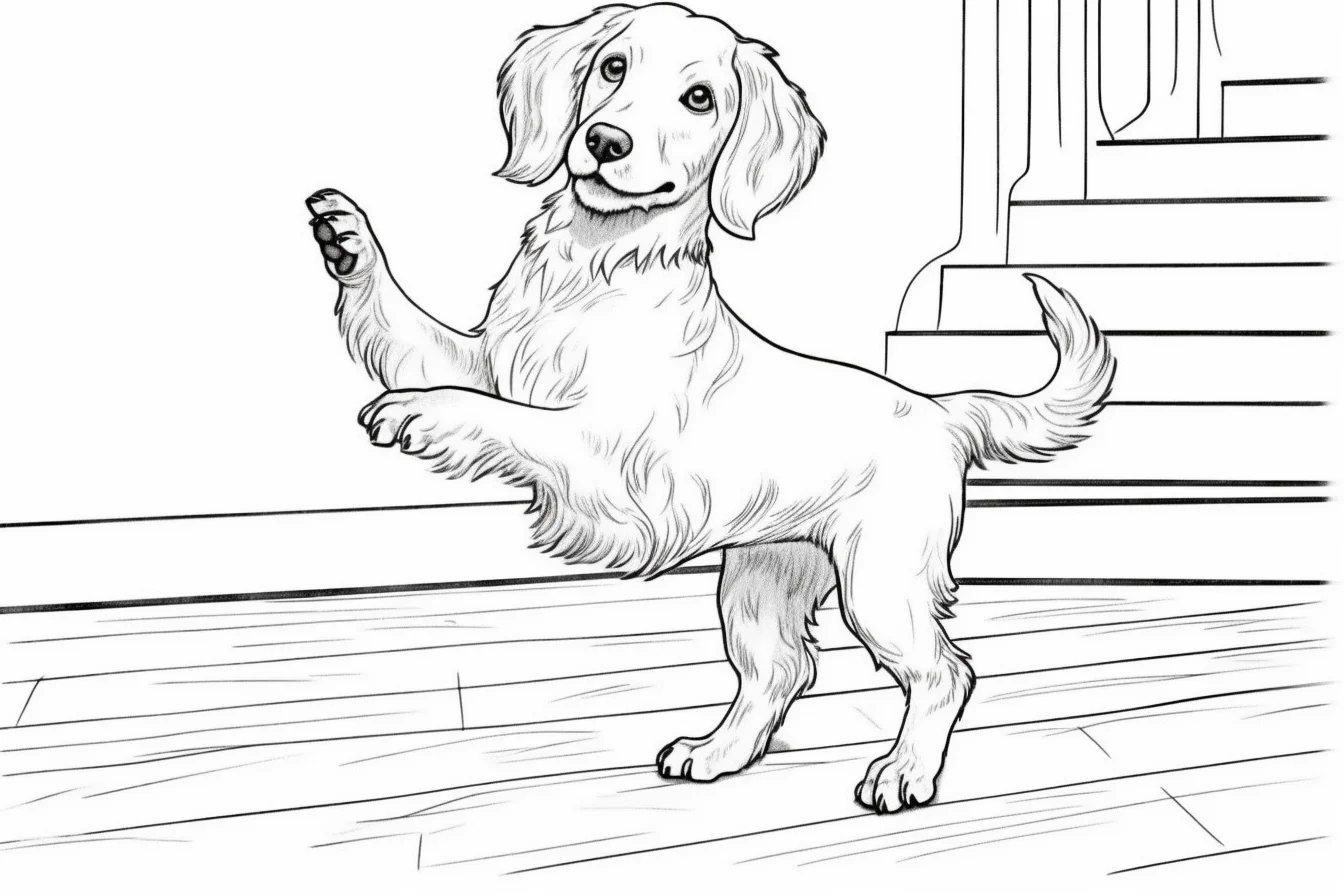 dog coloring pages cute animals