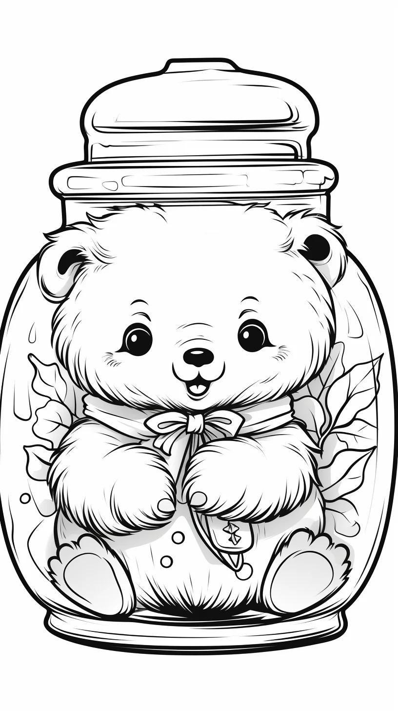 free bear coloring pages for kids