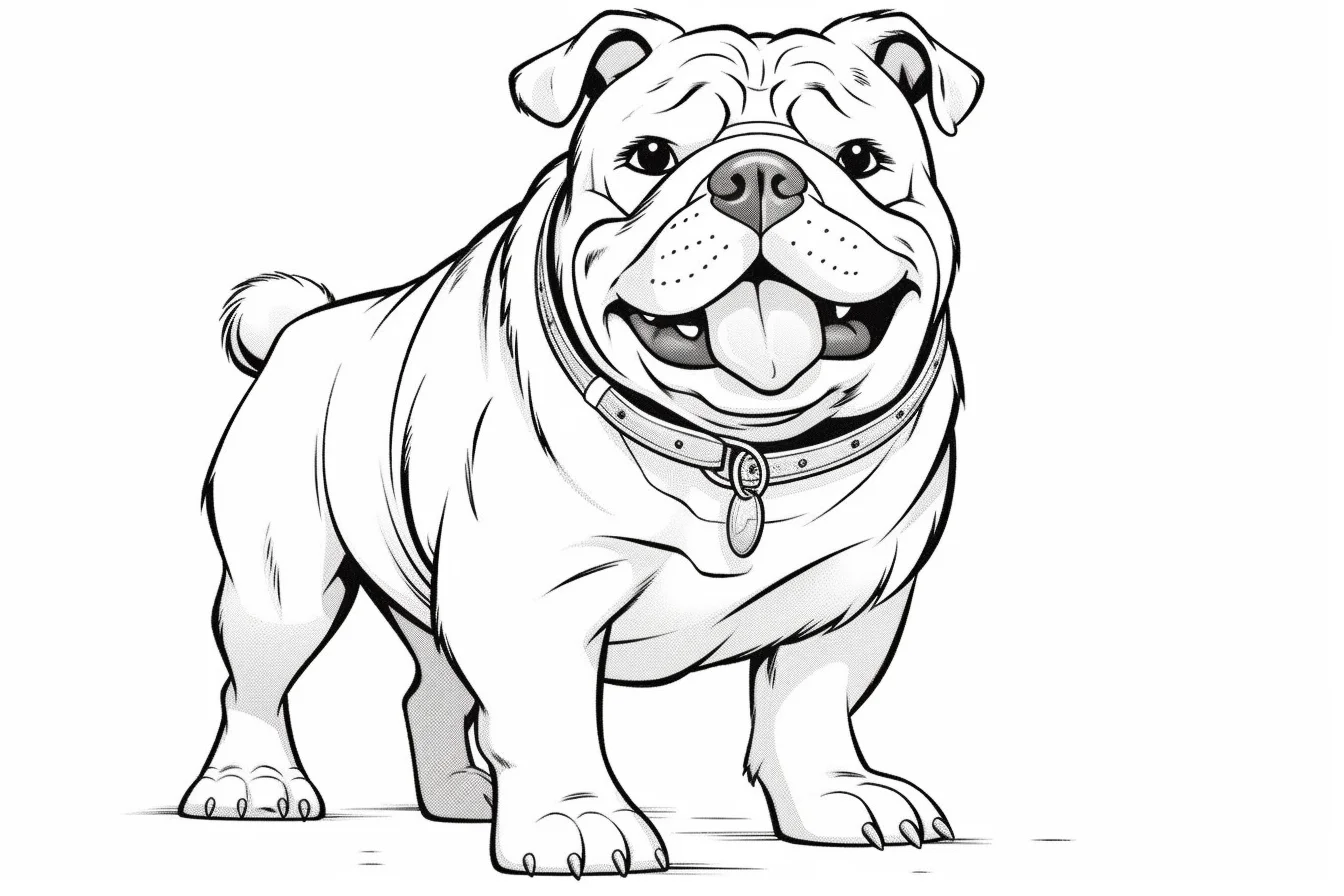 free dog coloring pages