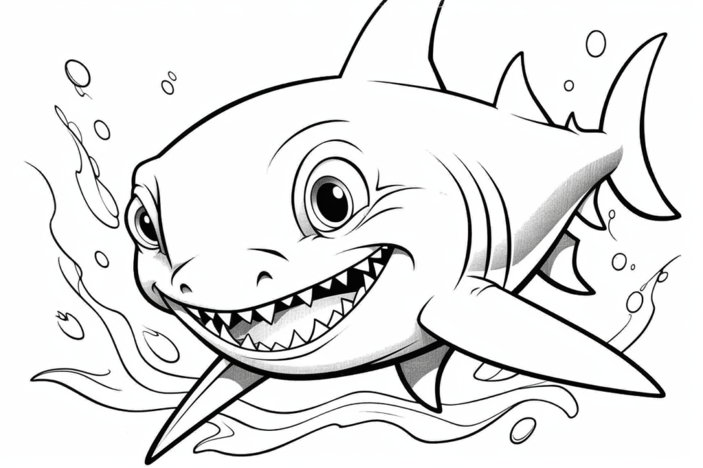 Discover Exciting Free Printable Shark Coloring Pages for Kids