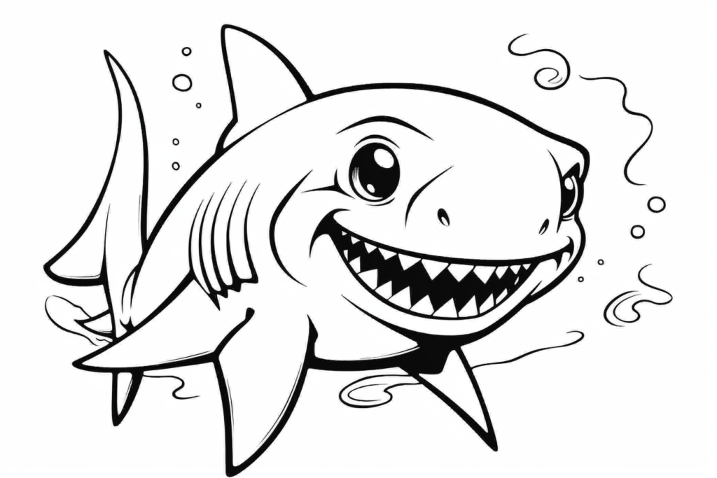 Discover Exciting Free Printable Shark Coloring Pages for Kids