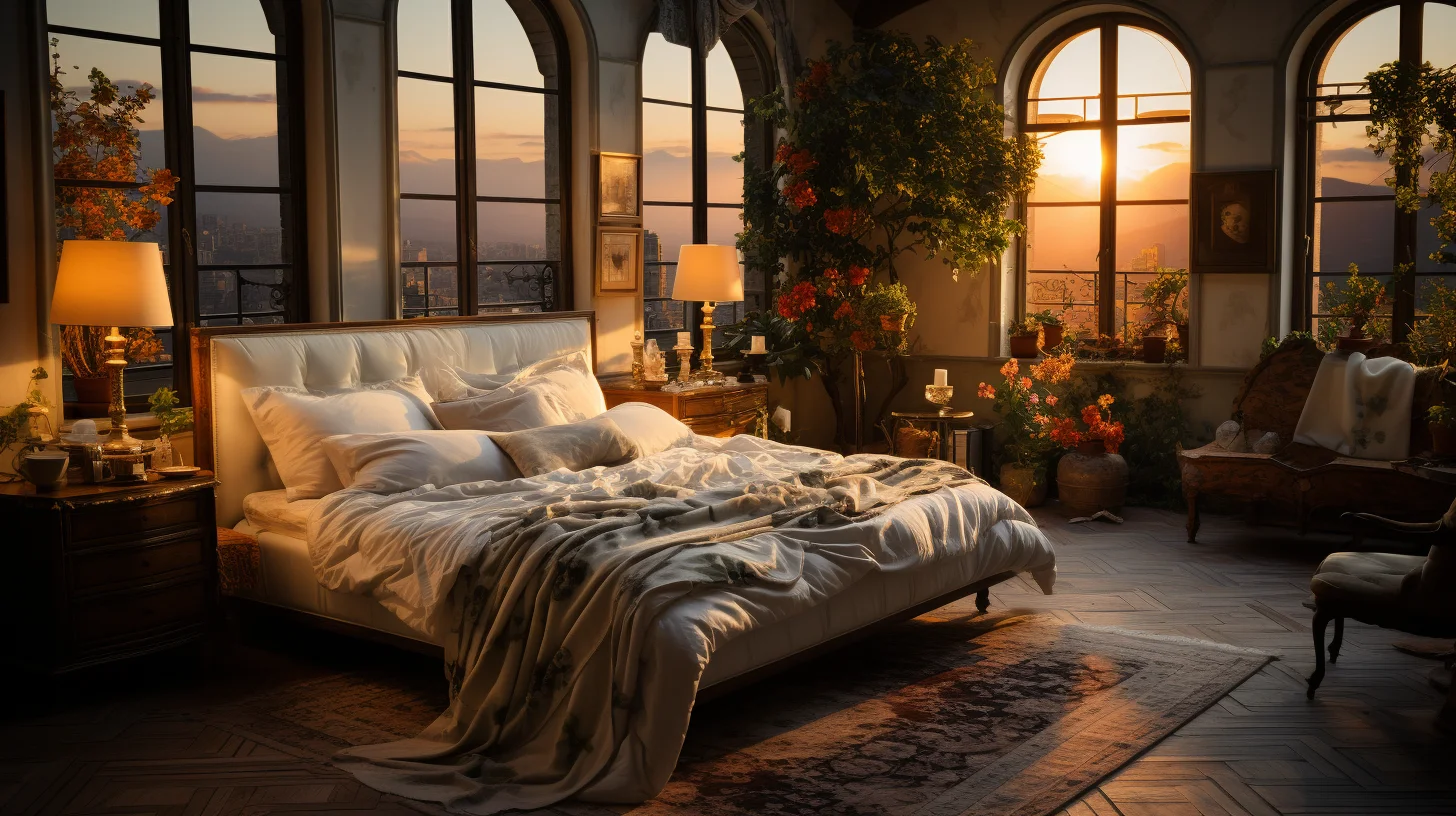 italian bedroom interior design bohemian