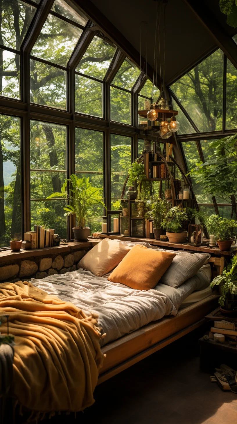 natural boho bedroom