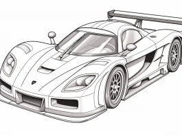 Speed into Fun with Free Printable Race Car Coloring Pages 2025 printable race car coloring pages