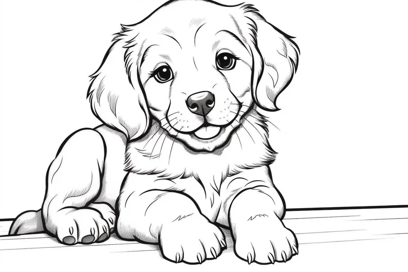 puppy dog coloring pages