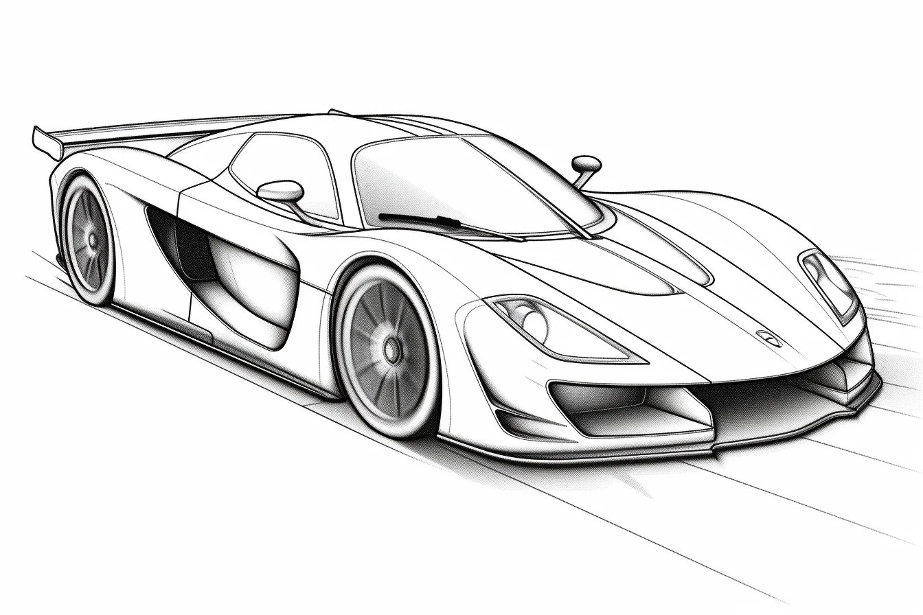 race car coloring pages for boys