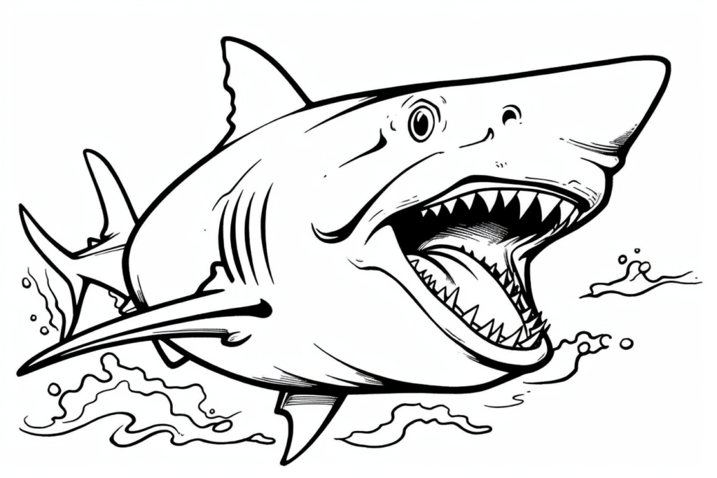 Discover Exciting Free Printable Shark Coloring Pages for Kids