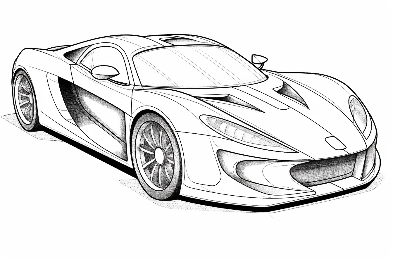 sports car coloring pages for boys cars