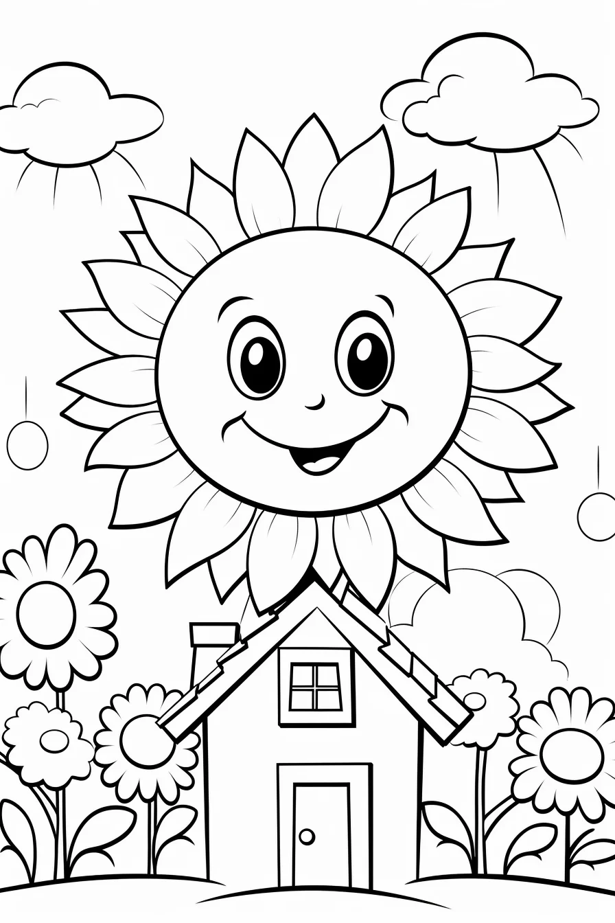 summer coloring pages printable