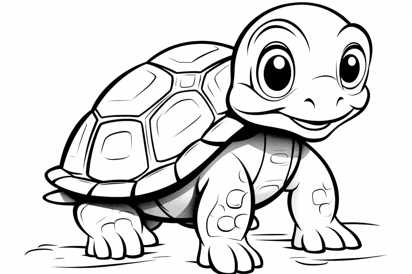 turtle coloring pages