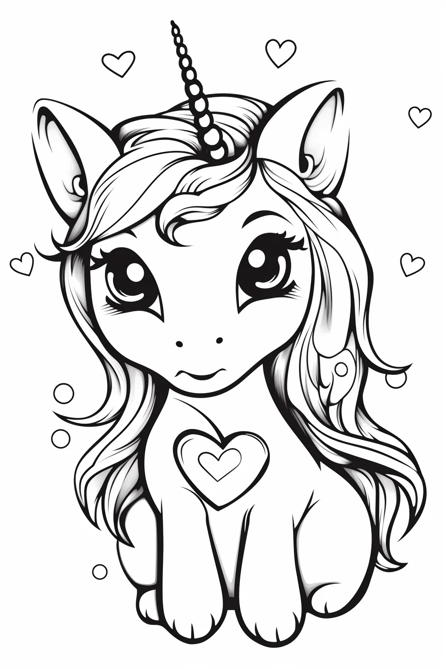 unicorn coloring pages for adults