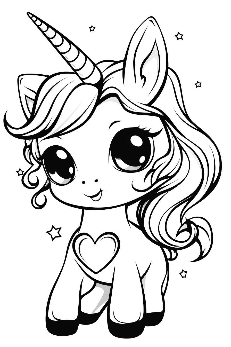 unicorn coloring pages printable