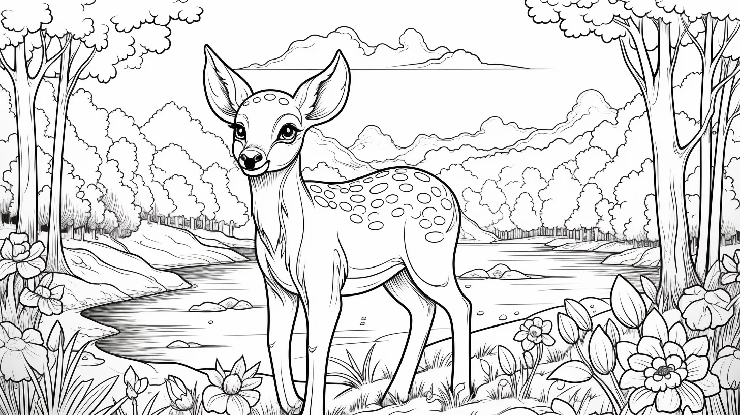 animal coloring pages for kids